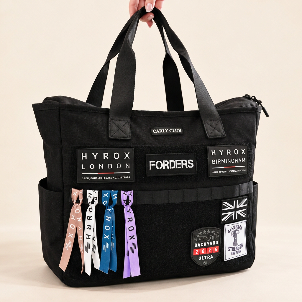 Carly Club Tote gym and race day bag — Customised